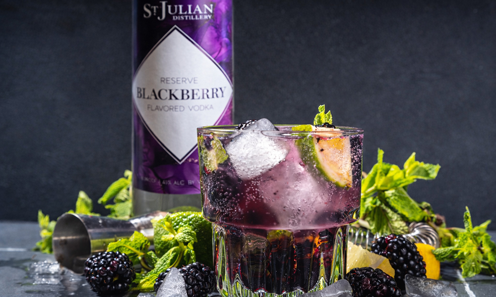 Blackberry Vodka Mojito