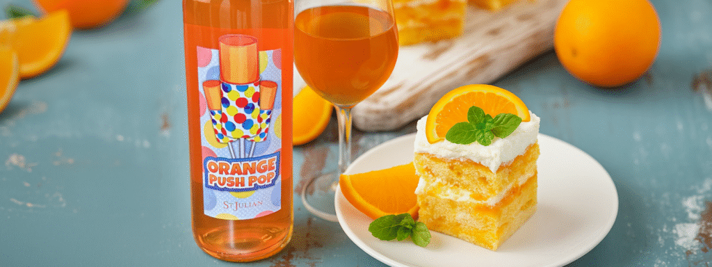 Orange Creamsicle Cake