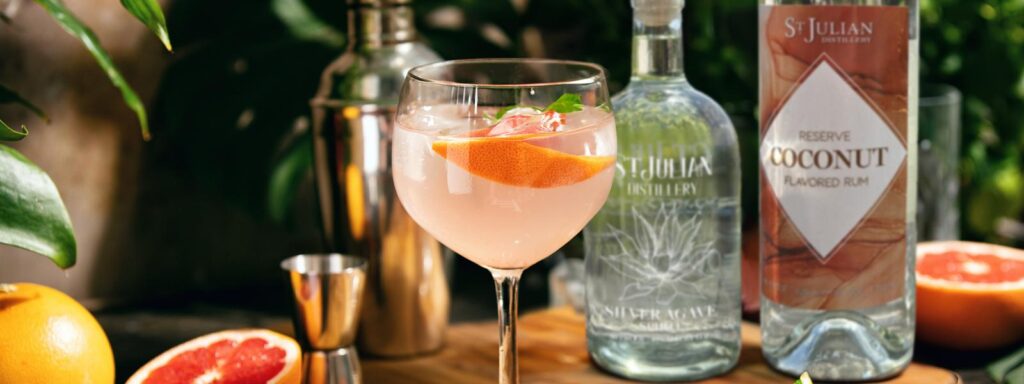 Coconut Paloma Cocktail