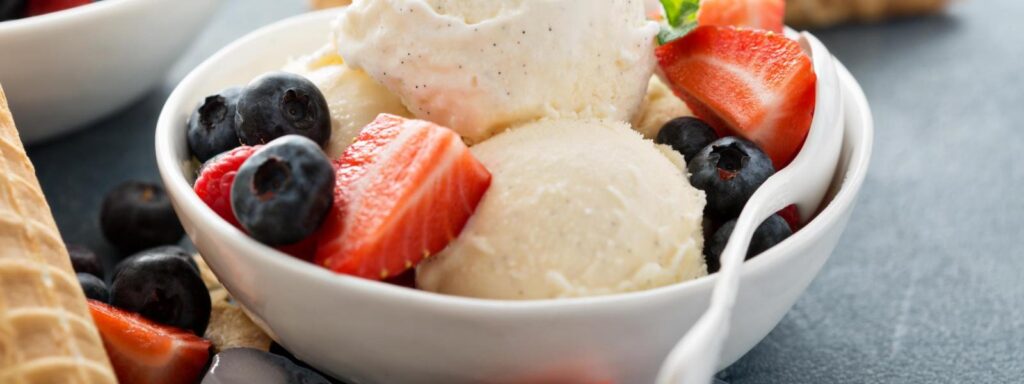 White Wine Ice Cream