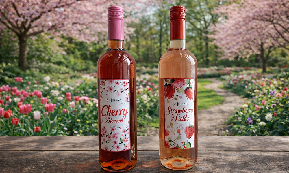 St. Julian Is Thinking Spring with its Newest Sweet & Refreshing Wines