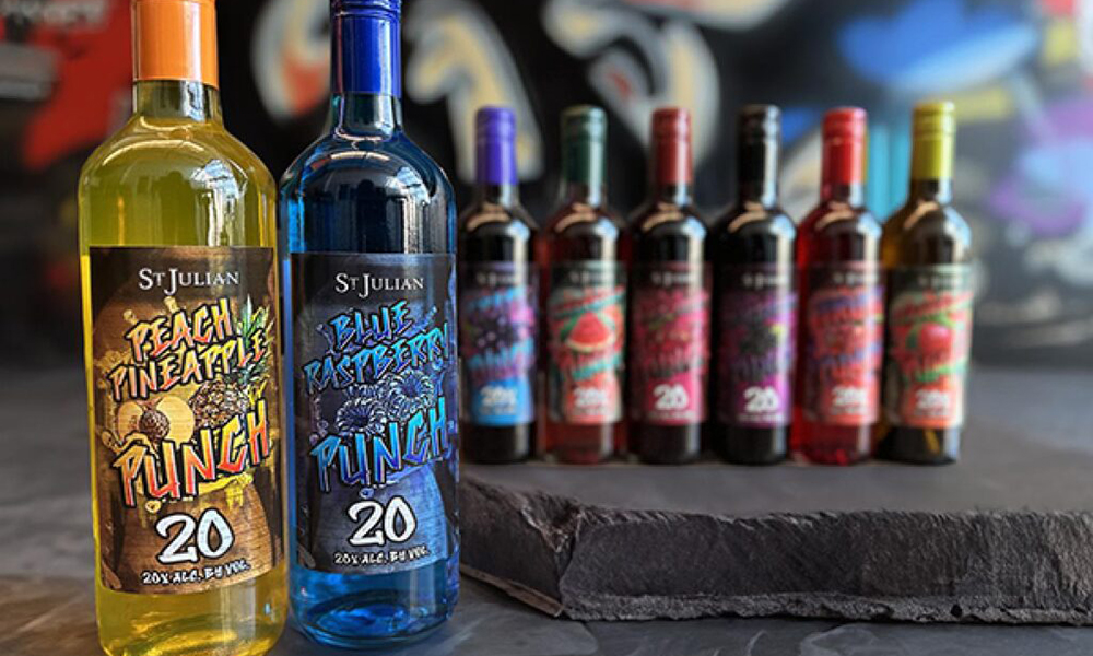 St. Julian Boosts Punch Wine Offering with Two New Flavors