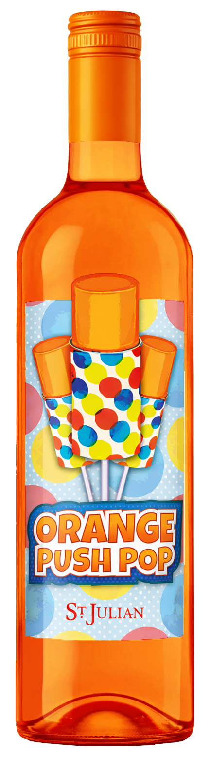 Orange Push Pop