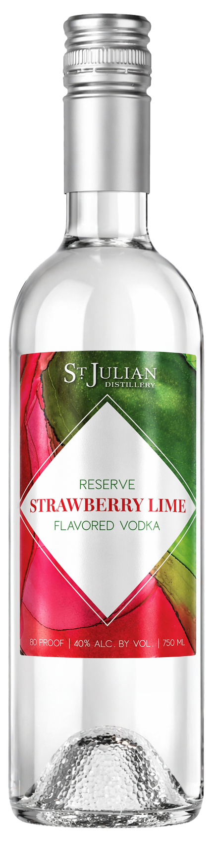 Strawberry Lime Vodka - St. Julian