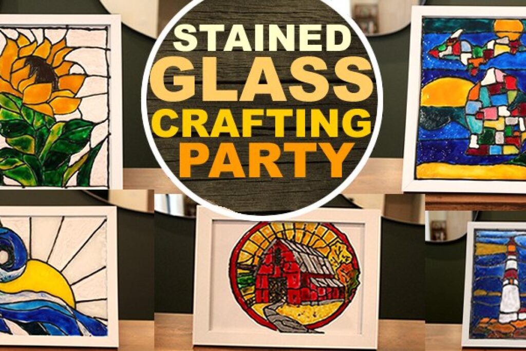 Stained Glass Crafting Party &#8211; Paw Paw