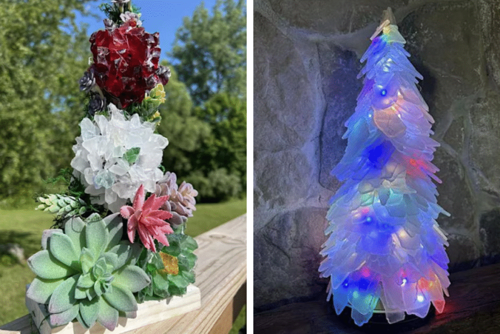 Light Up Glass Trees Workshop