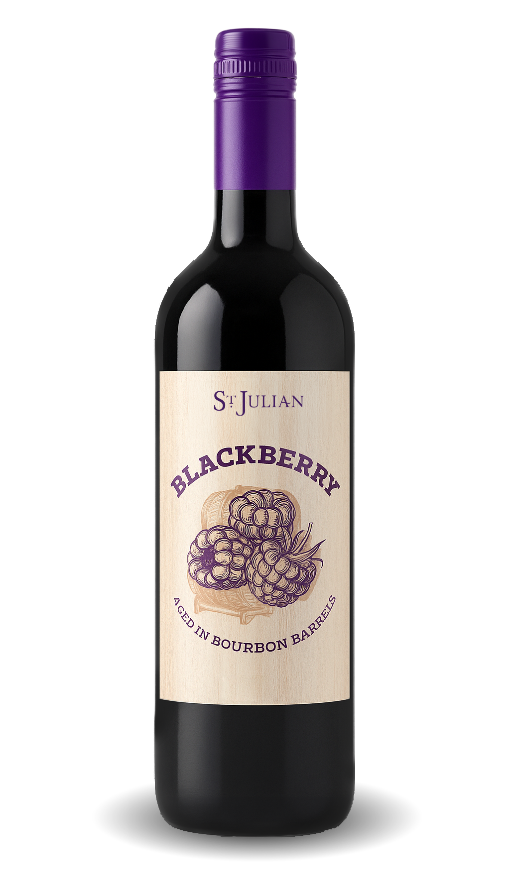 Blackberry Aged in Bourbon Barrels