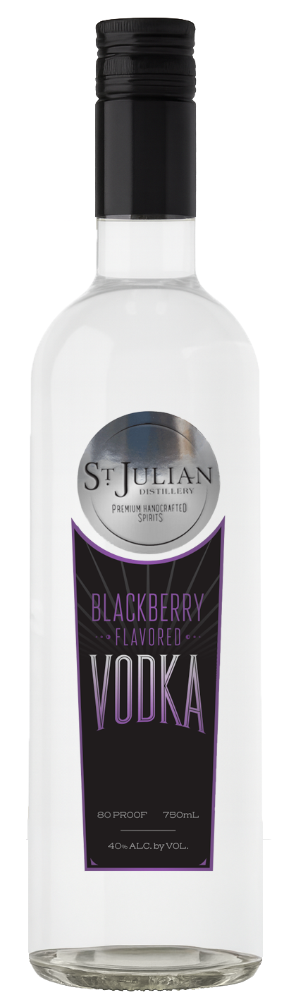 Blackberry Vodka - St. Julian