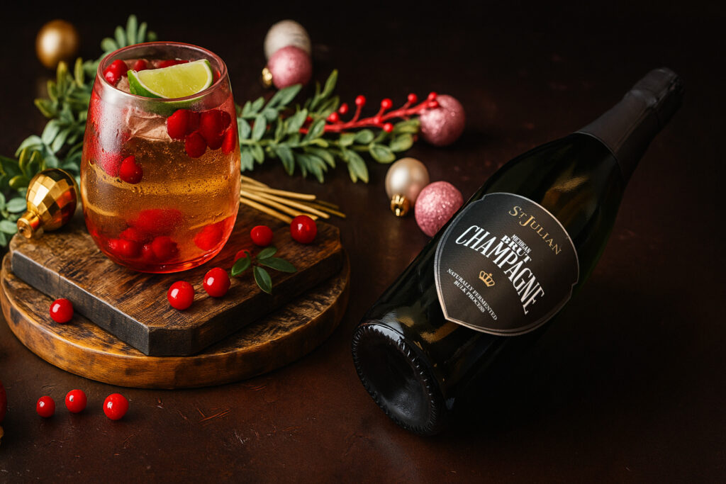 Cranberry Vodka Fizz