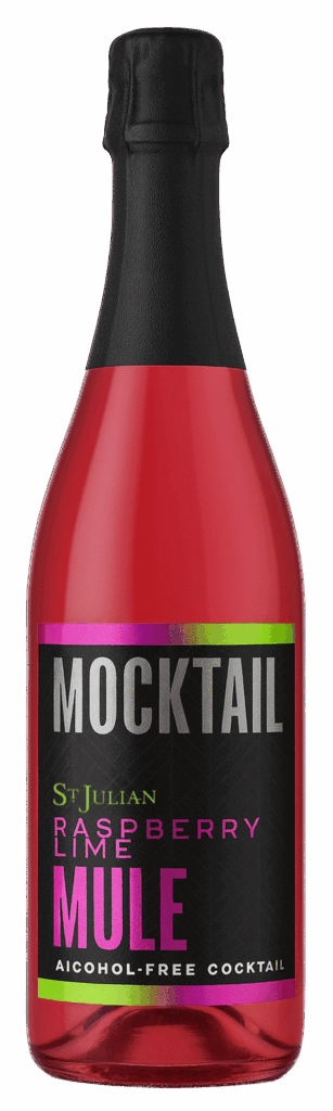 Raspberry Lime Mule Mocktail