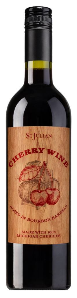 Cherry Wine Aged in Bourbon Barrels