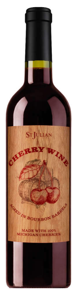 Cherry Wine Aged in Bourbon Barrels