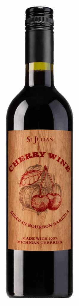 Cherry Wine Aged in Bourbon Barrels
