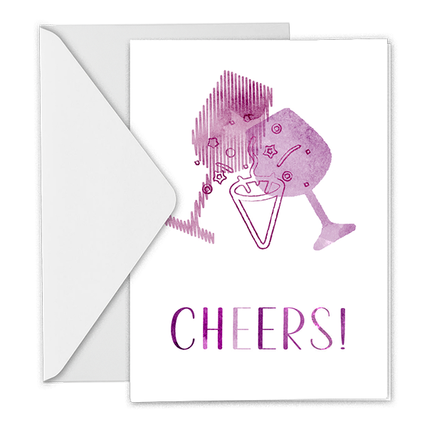 Greeting Card – Cheers