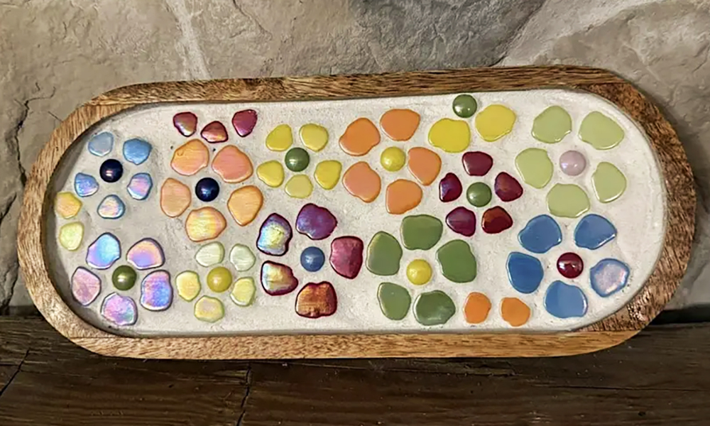 Mosaic Vanity Tray Craft