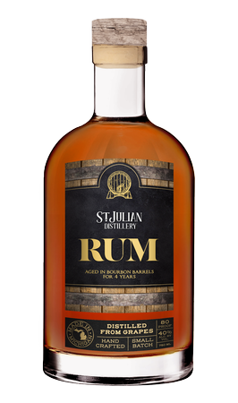 Rum Aged in Bourbon Barrels