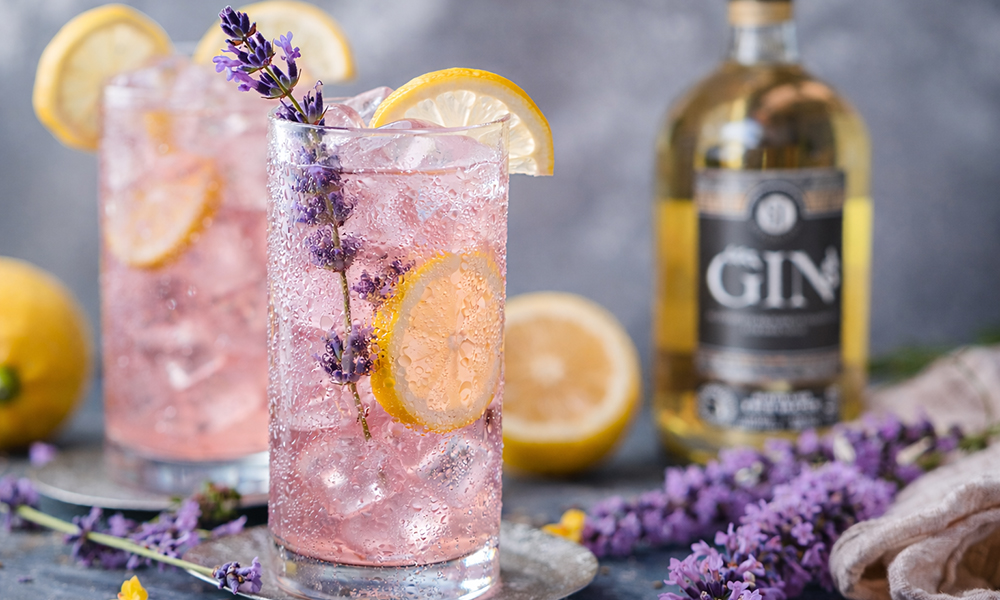Lavender Lemon Collins