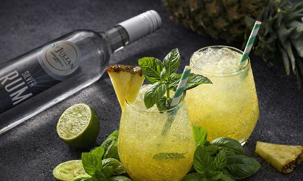 Pineapple Basil Smash