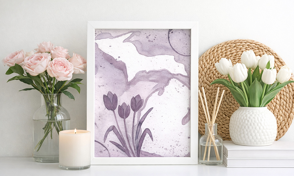 Wine Stain Painting