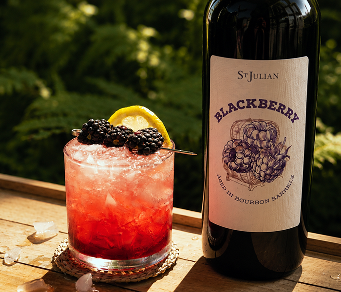 Blackberry Bourbon Lemonade