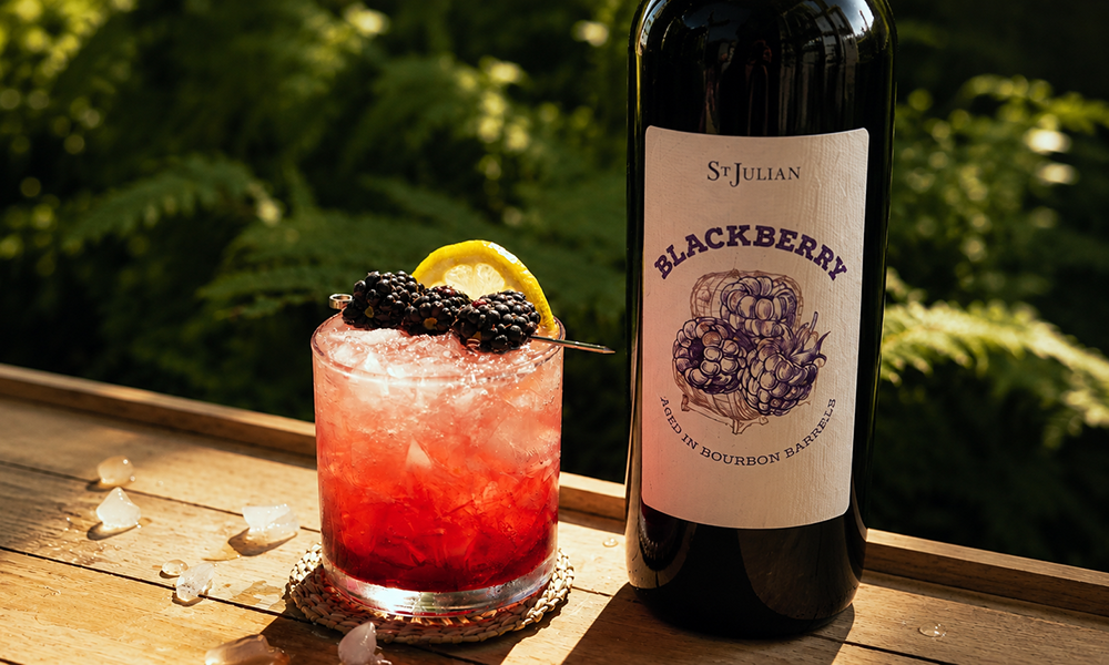 Blackberry Bourbon Lemonade
