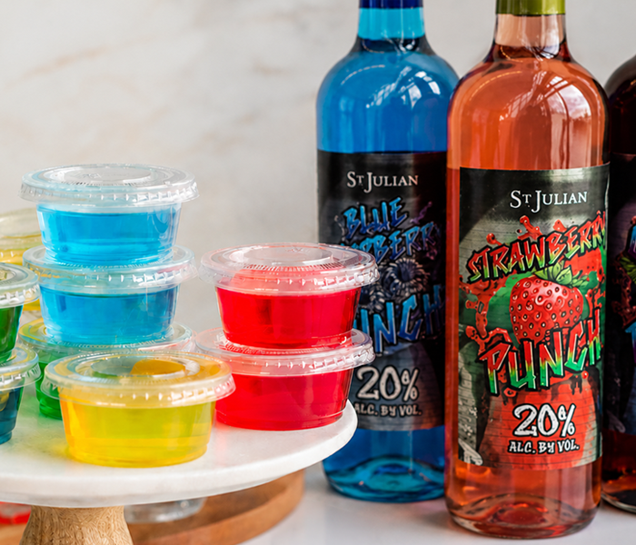 Punch Wine Jello Shots