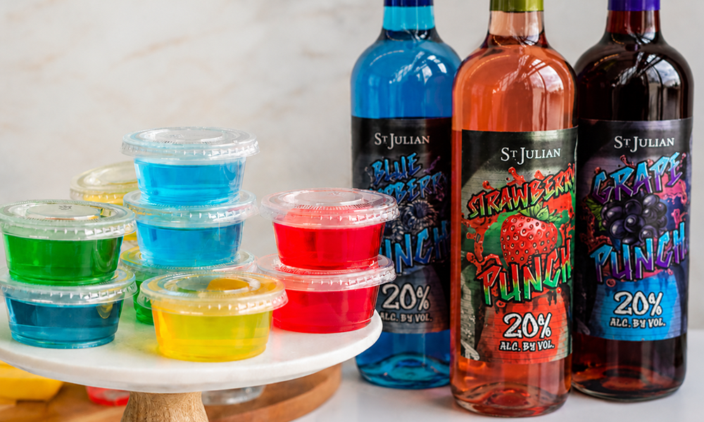 Punch Wine Jello Shots
