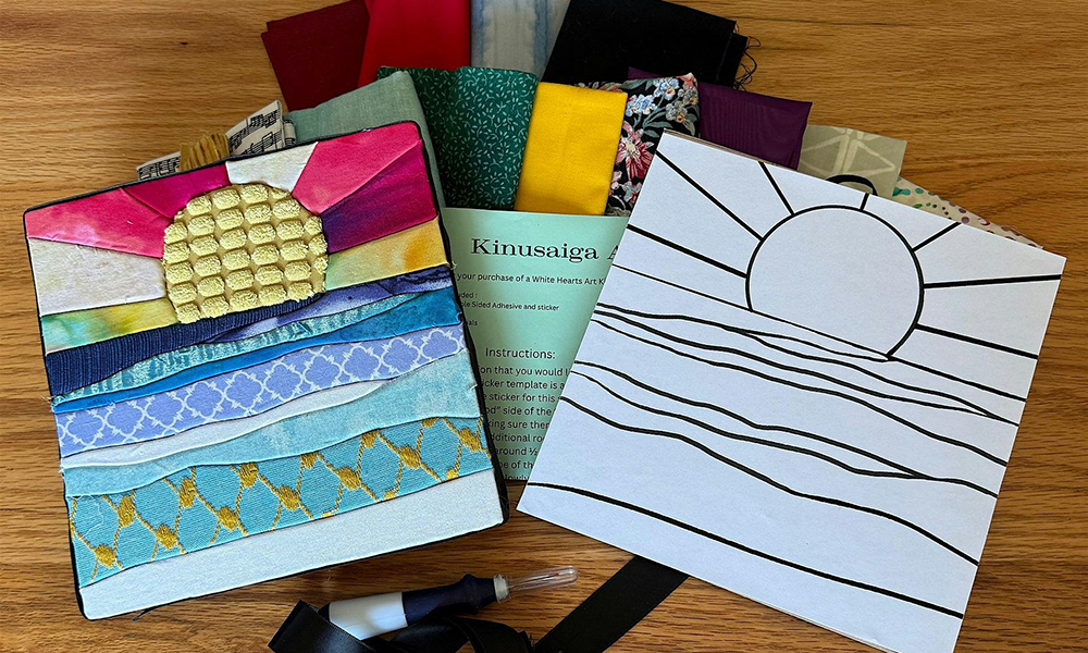 Kinusaiga Fabric Mosaic Art Workshop