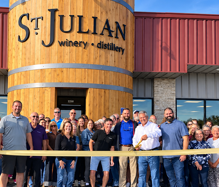 St. Julian Winery & Distillery Announces Grand Opening of New Gaylord Tasting Room