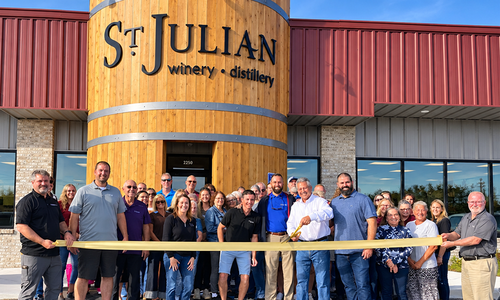 St. Julian Winery & Distillery Announces Grand Opening of New Gaylord Tasting Room