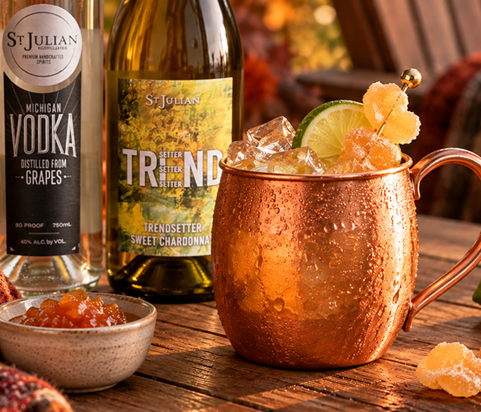 Autumn Apricot Mule