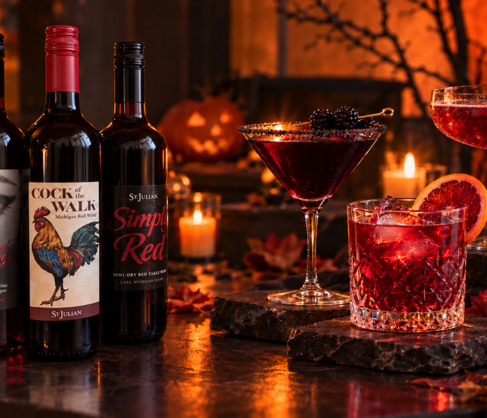 Six Bewitching Wine Cocktails for Halloween