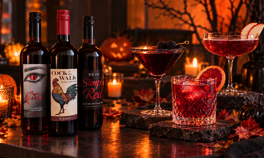 Six Bewitching Wine Cocktails for Halloween